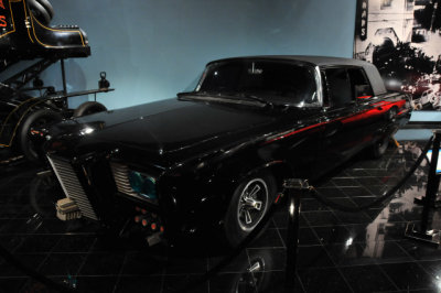1966 Imperial Black Beauty custom by Dean Jeffries; driven by Bruce Lee as Kato in TV series Green Hornet