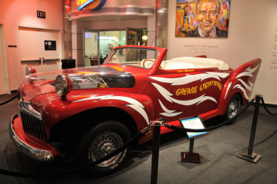 1946 Ford Convertible customized by George Barris for 1978 movie Grease; from Margie and Robert E. Petersen Collection