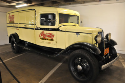 1934 Ford 1½-Ton Panel Truck Cruisin' Classroom, formerly used by actor Steve McQueen, serves as a public outreach vehicle
