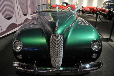 1952 Maverick Sportster, with Cadillac chassis, 1941 Cadillac bumpers, 1949 Lincoln headlight bezels, two 1940 La Salle grilles