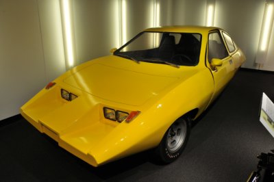 1974 Dale prototype, one of three used by transvestite con artist to raise $2 million; from Petersen Museum Collection (BR)