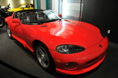 1992 Dodge Viper, serial no. 00005, from Petersen Museum Collection, gift of Chrsyler Corp.