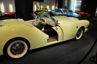 1954 Kaiser-Darrin ... Only 435 were built, in 1954, plus about 12 pre-production prototypes.