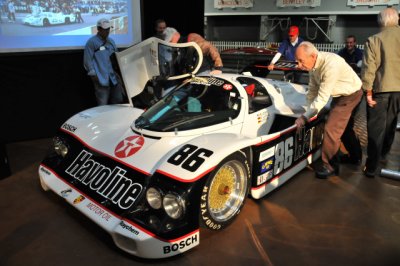 This Porsche 962 won the Sebring 12-hour race twice. A private collector brought it to the museum.