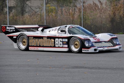 This 1986 Porsche 962 won  the Sebring 12-hour race in 1987 and 1988. (CR)