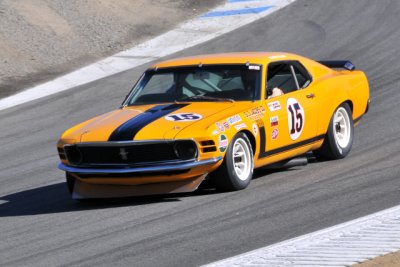 No. 15, Daniel Lipetz, 1970 Ford Boss 302 Mustang (driven by Parnelli Jones to 1970 Trans-Am Championship)