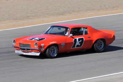 No. 13, Tomy Drissi, 1970 Chevrolet Camaro (driven by Warren Agor in 1970)