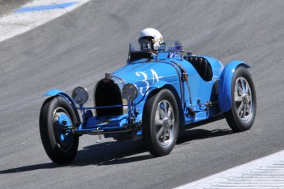 No. 34, Jim Stranberg, Los Angeles, CA, 1934 Bugatti Type 51 (3115)