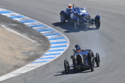 No. 36, Peter W. Mullin, 1936 Bugatti Type 57SC, behind (3154)