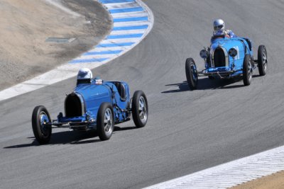 Second car, No. 11, Rick Rawlins, 1926 Bugatti Type 37A (3186)