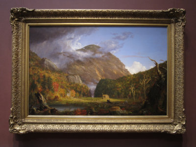 (11) Thomas Cole, A View of the Mountain Pass Called the Notch of the White Mountains (Crawford Notch), 1839