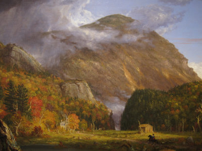 (11) Thomas Cole, A View of the Mountain Pass Called the Notch of the White Mountains (Crawford Notch), 1839