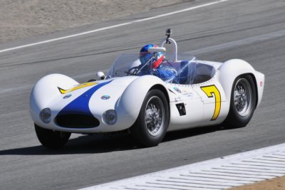 (3rd) No. 7, Jonathan Feiber, Menlo Park, CA, 1960 Maserati Tipo 61 Birdcage