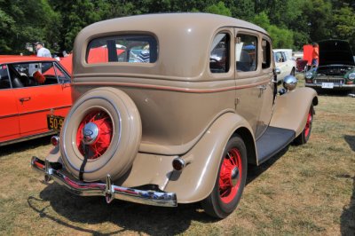 1934 Ford belonging to Bill and JoAnn Fox, my pick as Best of Show