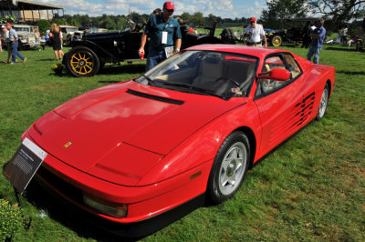 1986 Ferrari Testarossa (one word in 1980s), owned by Joseph Zaffarese of West Chester, PA (5568)