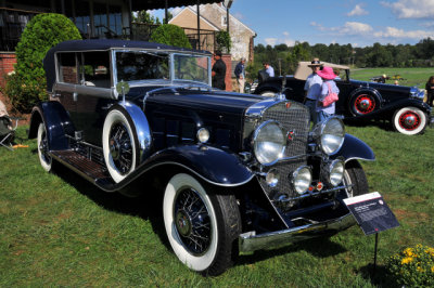 1931 Cadillac 452A V-16 All-Weather Phaeton by Fleetwood, owned by Charles Gillet, Lutherville, MD (5687)