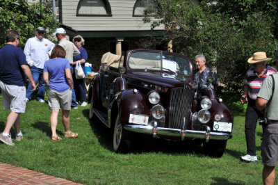 1940 Packard One Twenty 1801 Convertible Sedan, owned by Jim & Roseann Hoover, Newark, DE (5943)