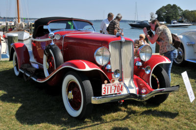 1932 Auburn 8-100 Speedster, owned by Carl & Barbara Gardella, Easton, MD (6606)