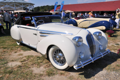 1948 Delahaye 135M Cabriolet by Figoni & Falaschi, owned by Ed Windfelder, Baltimore, MD (6681)