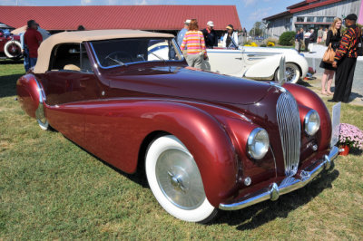 1938 Voisin C-28 Cabriolet by Saliot, owned by J.W. Marriott, Jr., Bethesda, MD (6700)