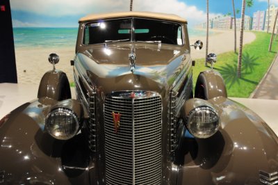 1937 LaSalle Model 5049 4-door convertible, on loan from the Cadillac LaSalle Club Museum