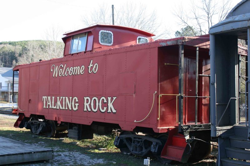 Talking Rock Caboose