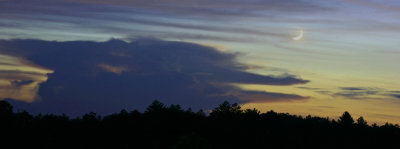 Cloud and Moon