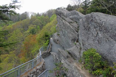 Walking Under The Blowing Rock