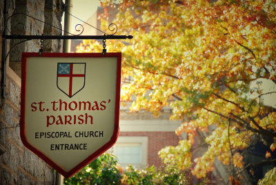 St. Thomas' Parish Church sign