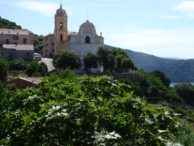 Greek church in Cargese