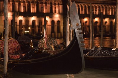 Night view on the canal grande