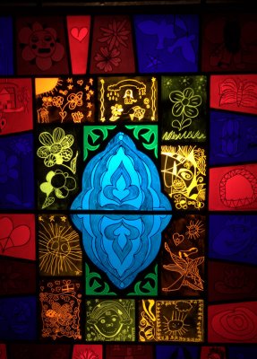 Backlit Stained Glass