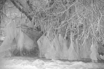 Ice In The River Derwent