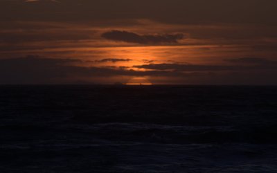 Sunset At Dinas Dinlle
