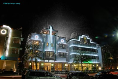 South Beach Miami Art Deco Lights
