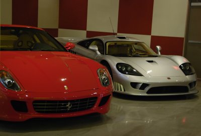 Ferrari and Saleen