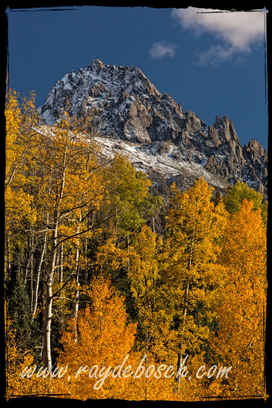 At Blue Lakes meadow at end of County Road 7