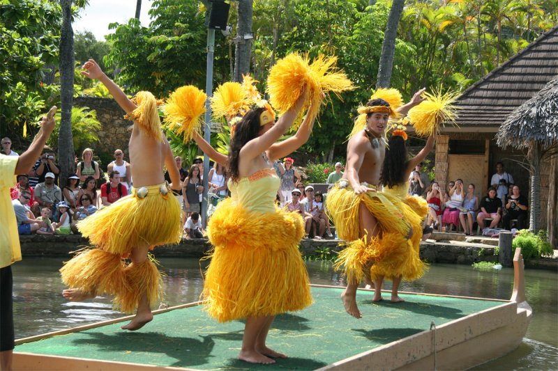 at the Polynesian Cultural Center