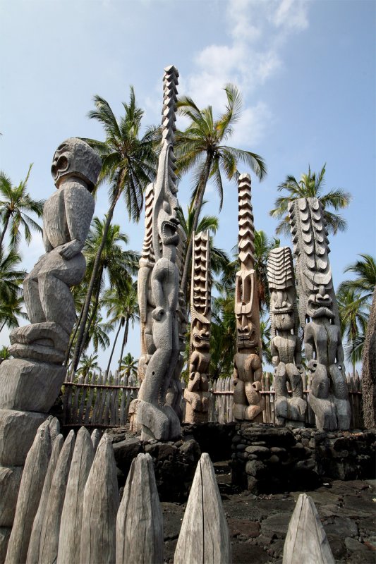 Puuhuhonua-O-honaunau Sacred Grounds