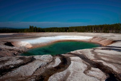 Emerald Pool at the Upper Geyser Basin