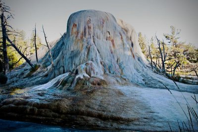 calcium carbonate mound