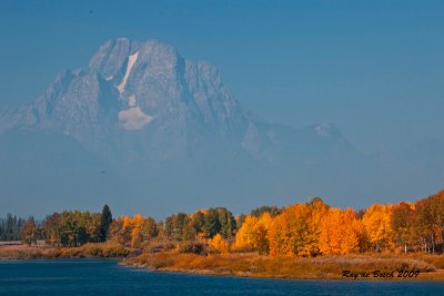 View 2 at Oxbow Bend, with Mt. Moran in the background, GTNP