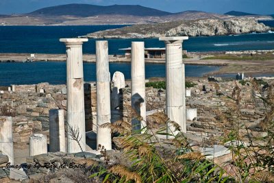 The ruins of Kleopatras palatial home