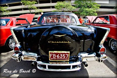 '57 Chevy Bel Air Convertible with Continental Kit