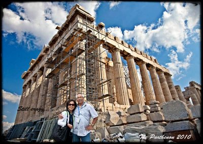 The Parthenon, built during the 5th Century, the Golden Age of Greece