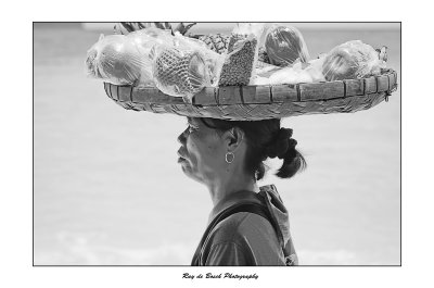  a fruit vendor