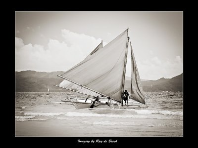 a pleasure boat...called a banka