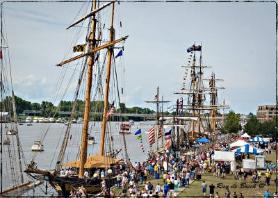 Tall Ships Celebration at neighboring Bay City, MI