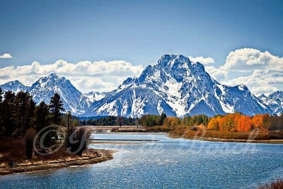 Oxbow Bend at the Grand Teton National Park