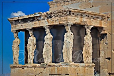 Caryatides (Maidens) on the Erechtheion (click to enlarge)
